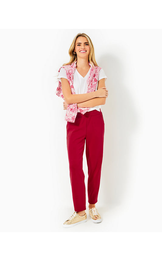 RILEY UPF 50+ PANT - MALBEC RED