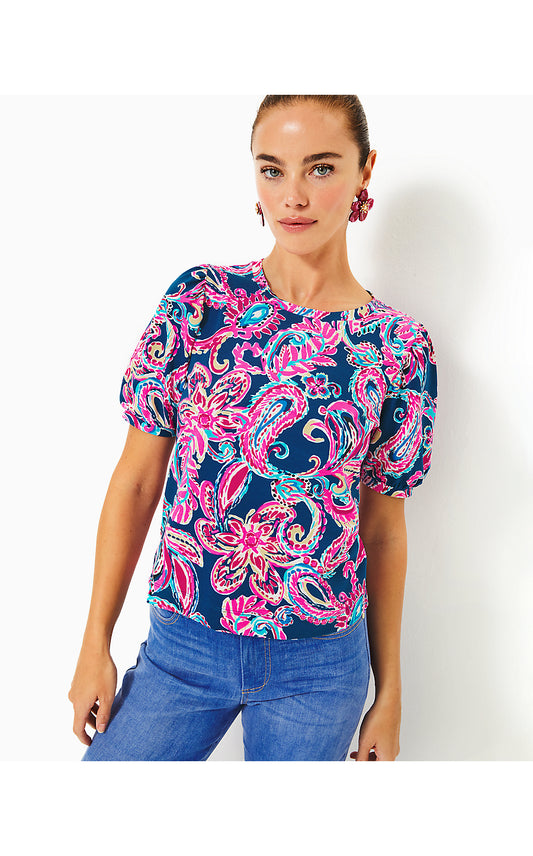 RHETT KNIT TOP - MULTI - FLITTING ABOUT