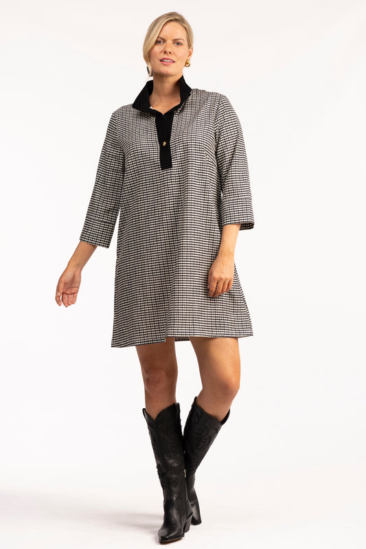 SOPHIA DRESS- FRENCH GINGHAM