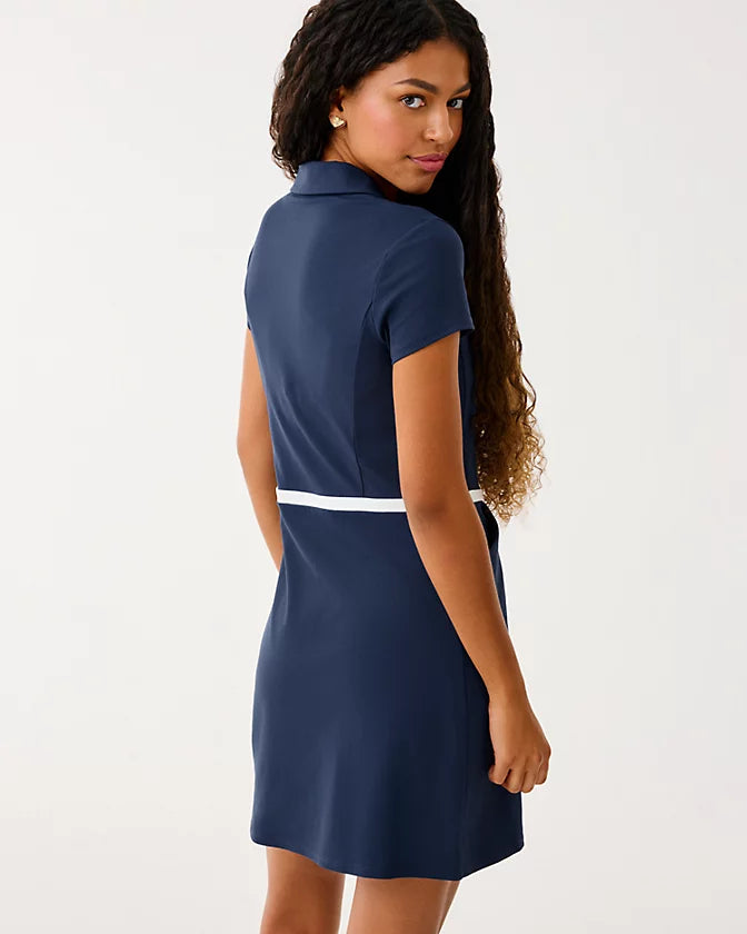 CELESTIA DRESS UPF 50+ - LOW TIDE NAVY