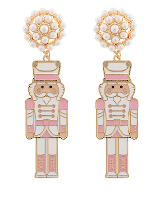 PEARL NUTCRACKER EARRINGS