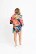 Performance Weekend Jacket - Floral Fushia