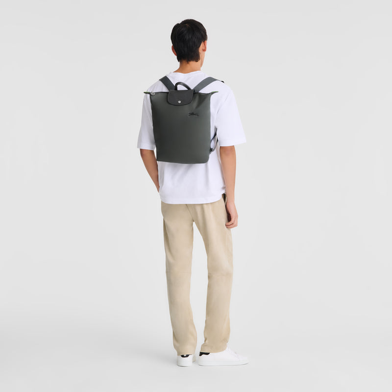 Le Pliage Green M Backpack - Graphite