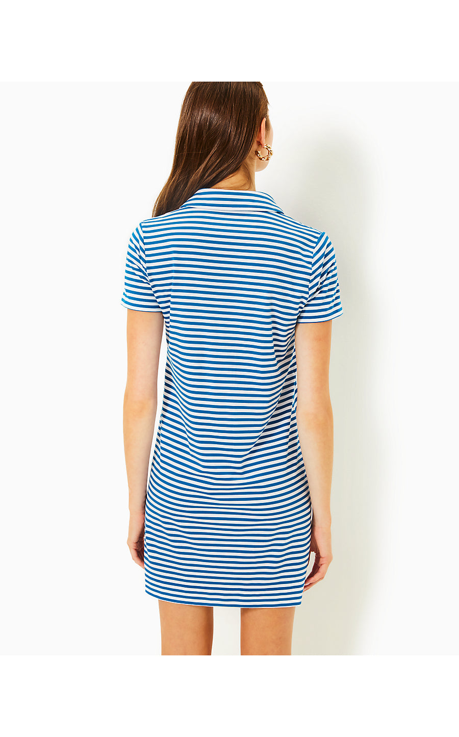 DUNE DRESS - BARTON BLUE - ST. TROPEZ STRIPE