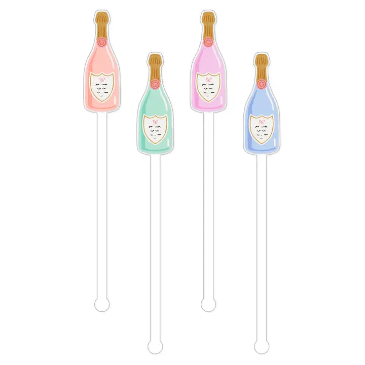 Champagne Stir Sticks Set