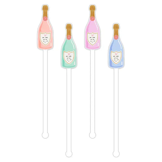 Champagne Stir Sticks Set