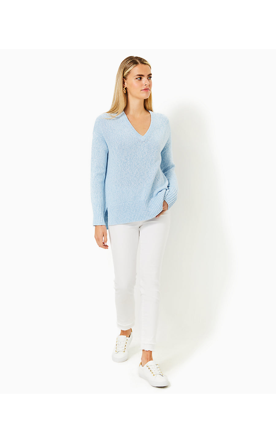 BEDFORD SWEATER - BONAIRE BLUE MARL