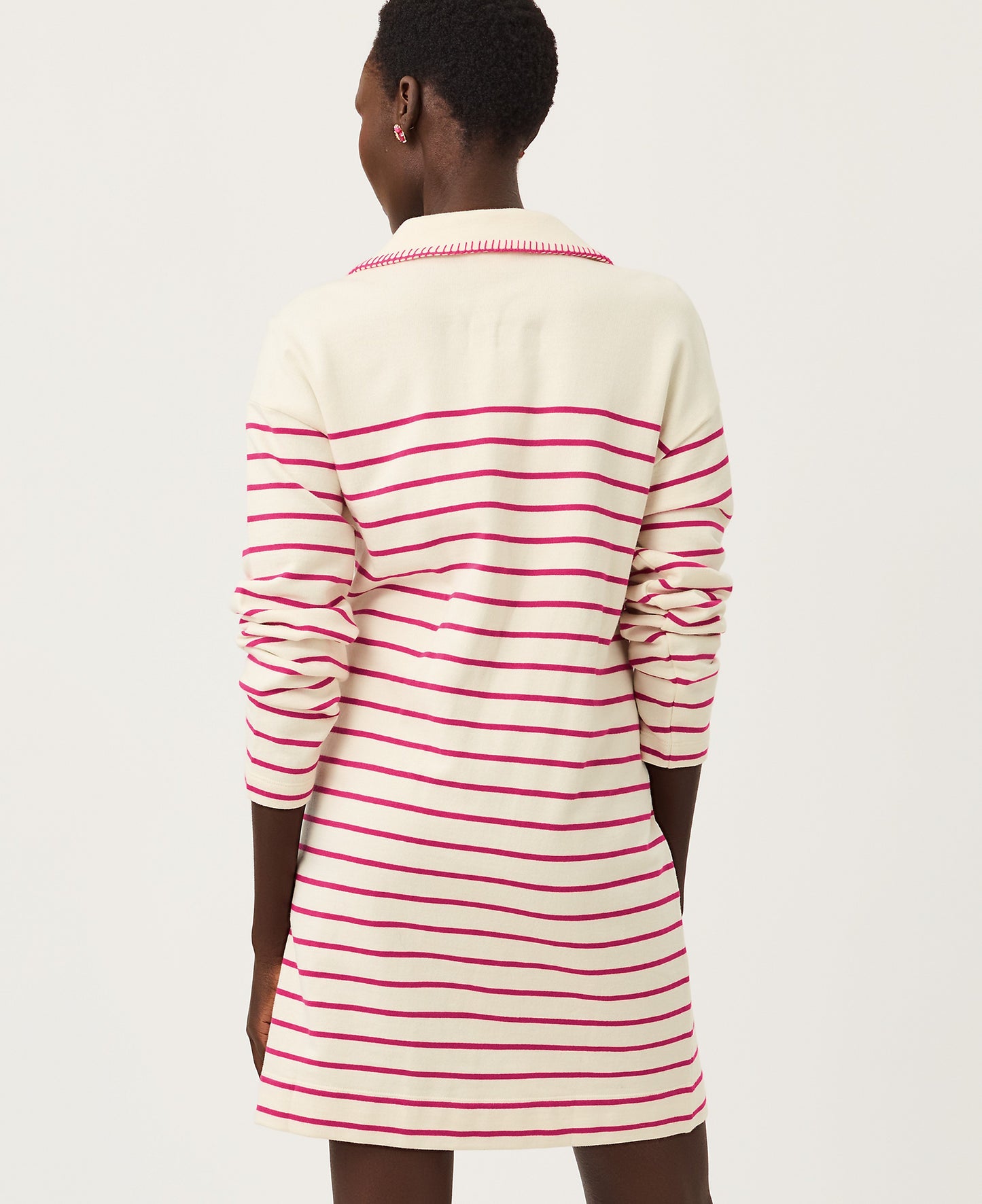 CORVAYA DRESS - BERRY BOUQUET -  LEGACY STRIPE