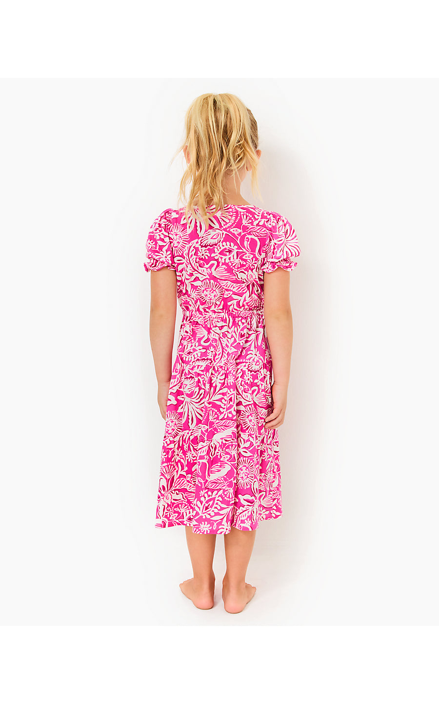 DEAN MIDI DRESS - PASSION FRUIT PINK - ABSOLUTELY FLAMAZING