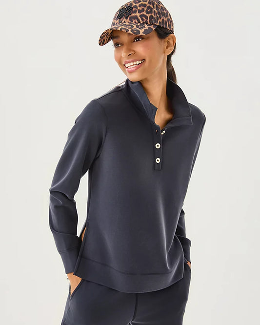 COWIE UPF 50+ PULLOVER - NOIR