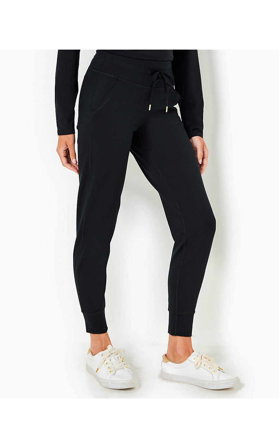 ISLAND MID RISE JOGGER - NOIR