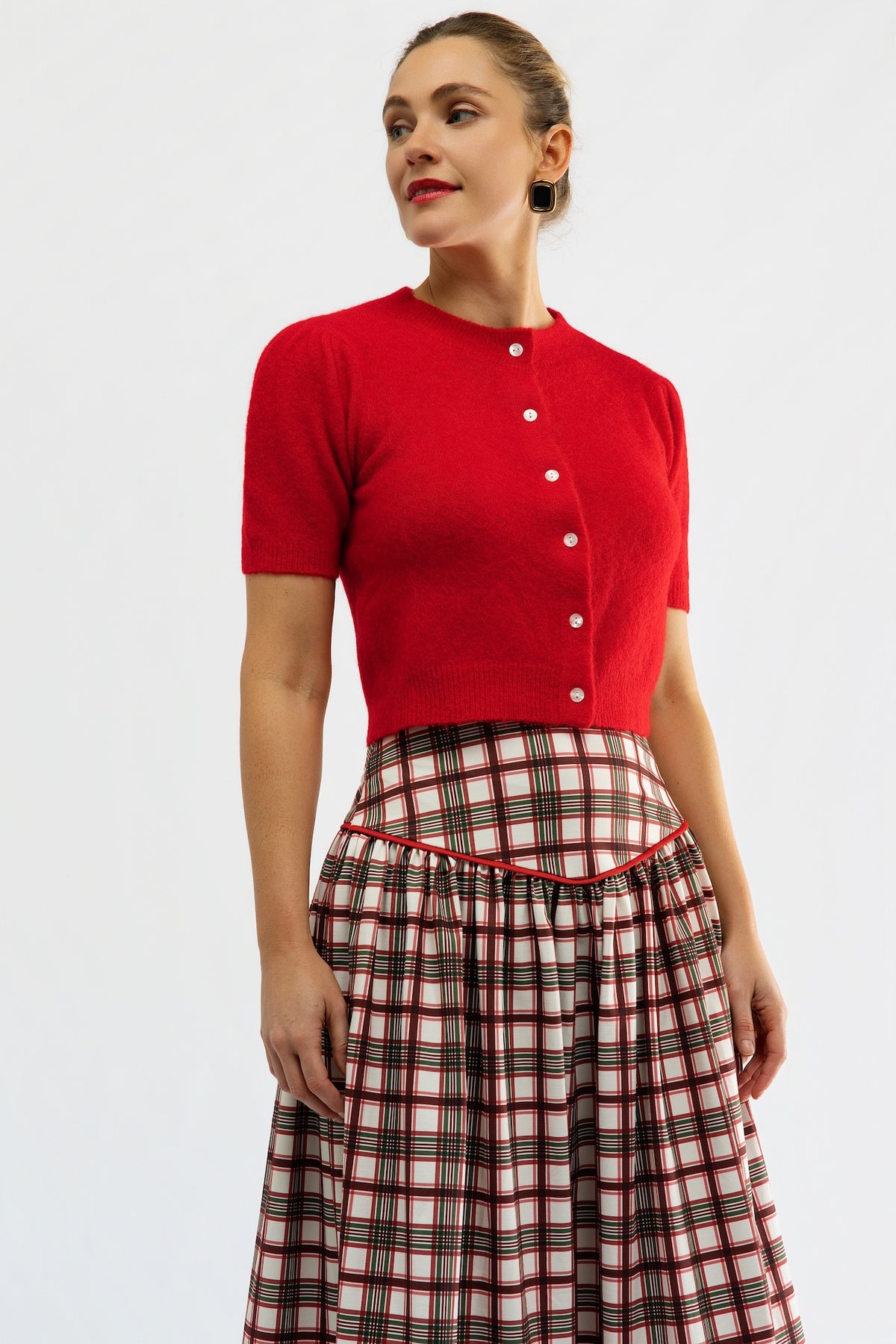 Desi Sweater - Cranberry