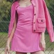Renee Dress - Rose