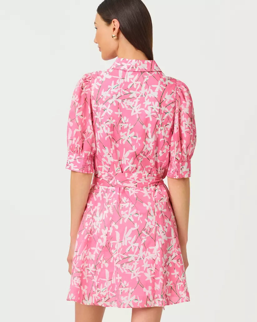 LARKYN SHIRTDRESS-CONFETTI PINK-LIZA-