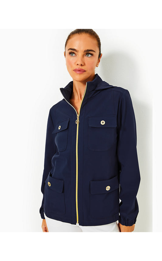 ZAYLEE PERFORMANCE JACKET - LOW TIDE NAVY