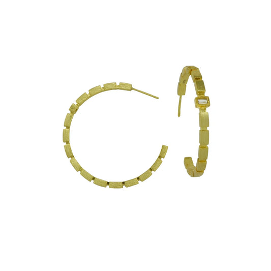 Betty Carré - ILEANA HOOP EARRINGS: Gold
