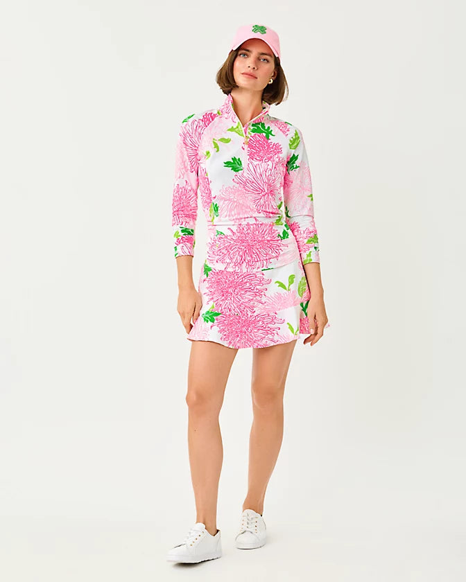 ZADORA HIGH RISE SKORT UP - RESORT WHITE - LIL GO WITH THE FLOW