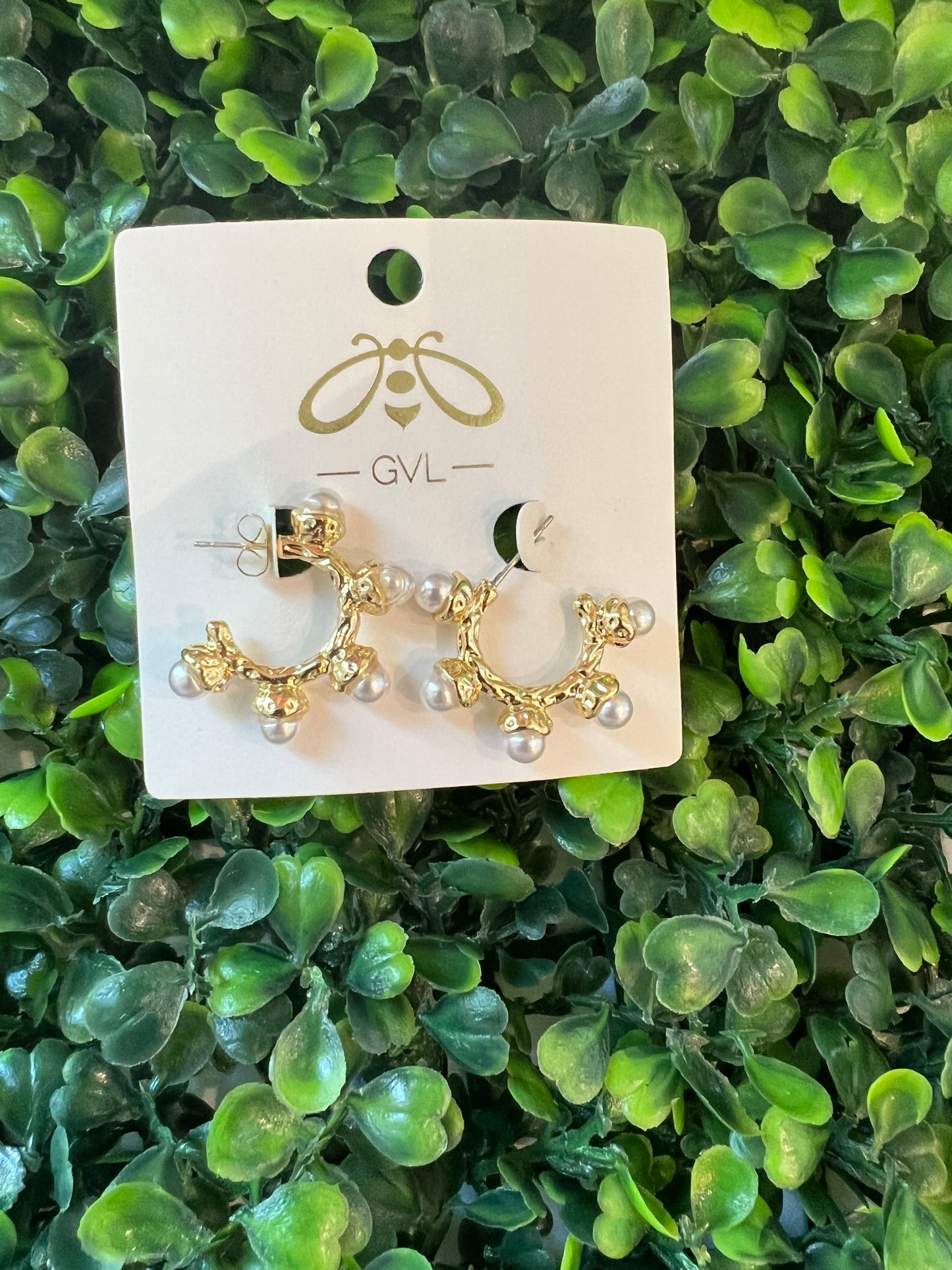 LITTLE PEARL HOOPS