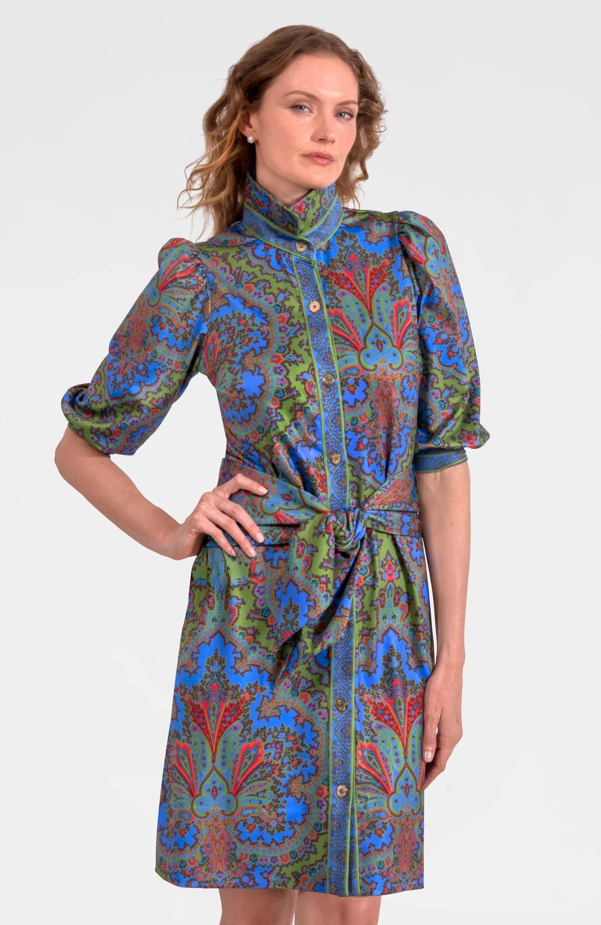 SWAGGER DRESS - PASSION PAISLEY