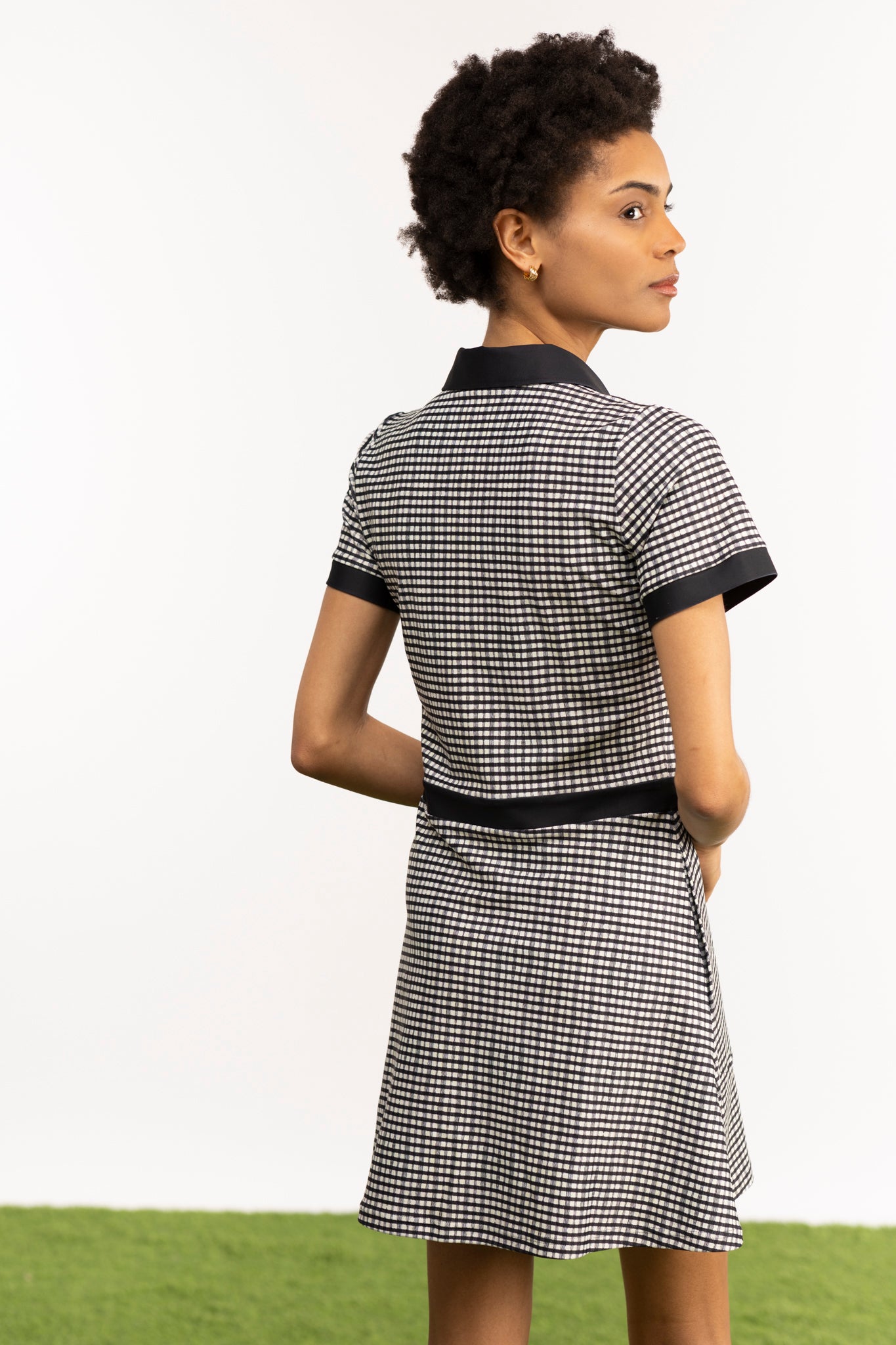 THE MERRITT DRESS- FRENCH GINGHAM