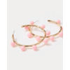 WAVE N SEA HOOP EARRINGS - CONCH SHELL PINK -  - 1 SZ