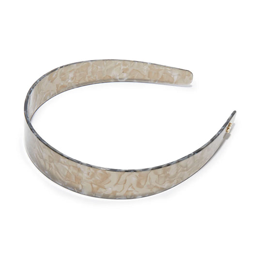 EMMA ACETATE HEADBAND- ABALONE