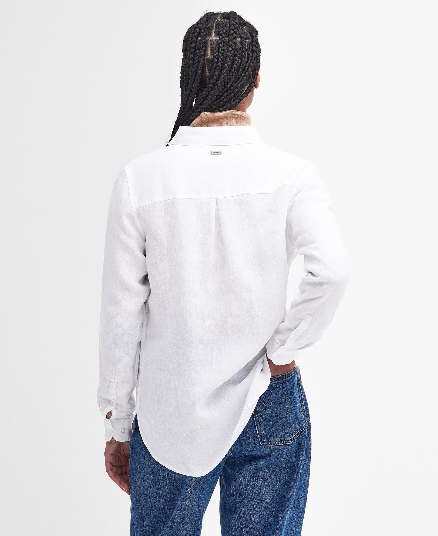 MARINE RELAXED BUTTON DOWN - WHITE