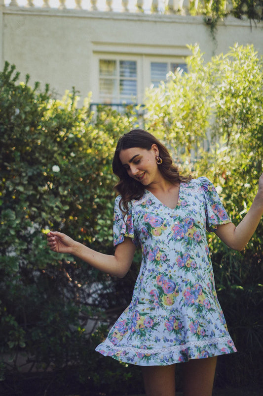 THE JAMES DRESS - COSTAL IKAT