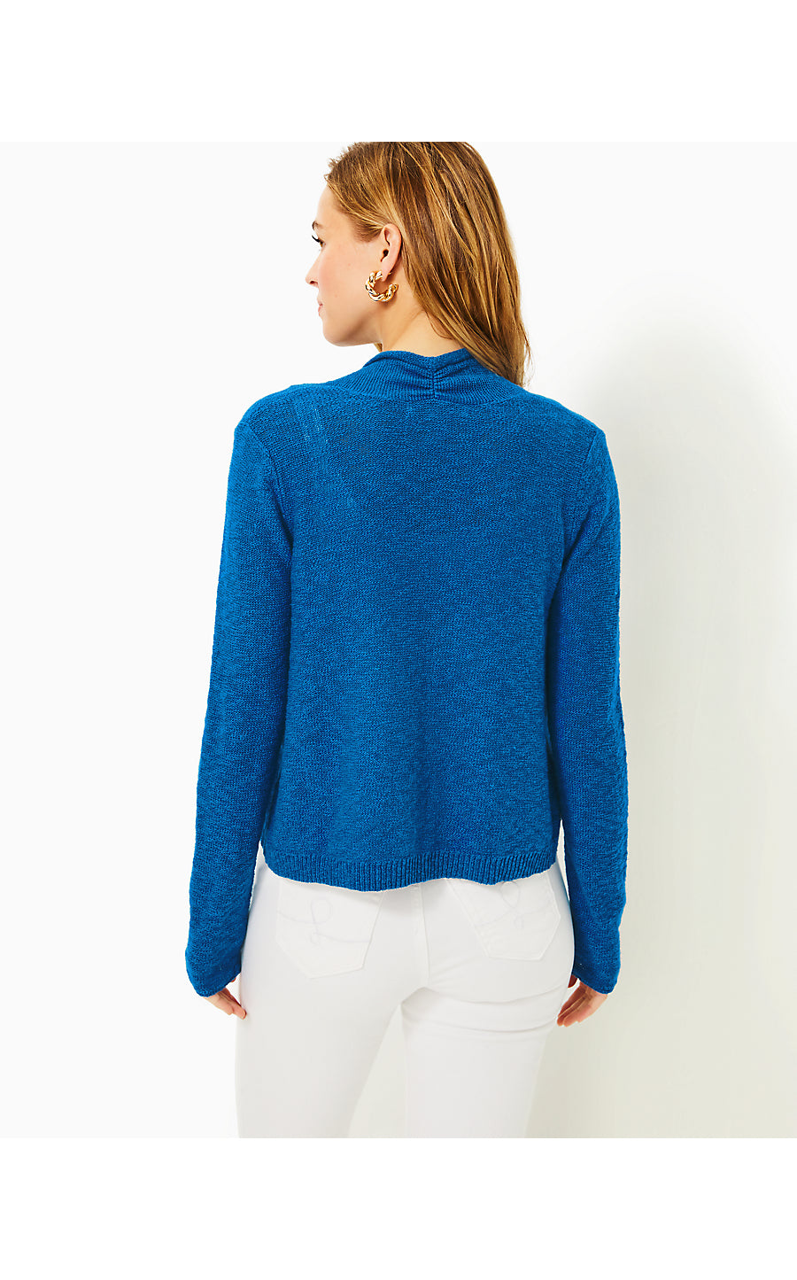 FARETTA CARDIGAN - BARTON BLUE