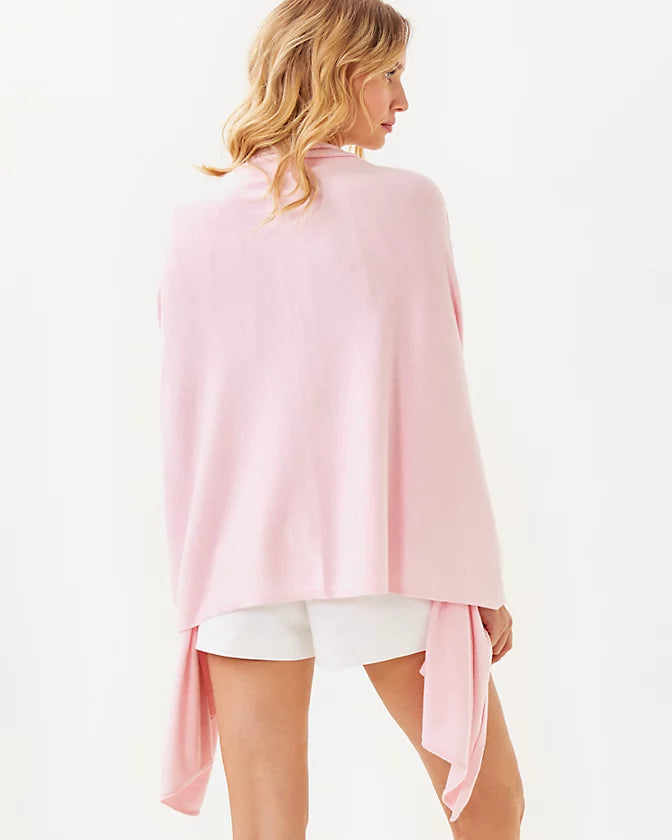 Lanelle Wrap - Heathered Pink Muse