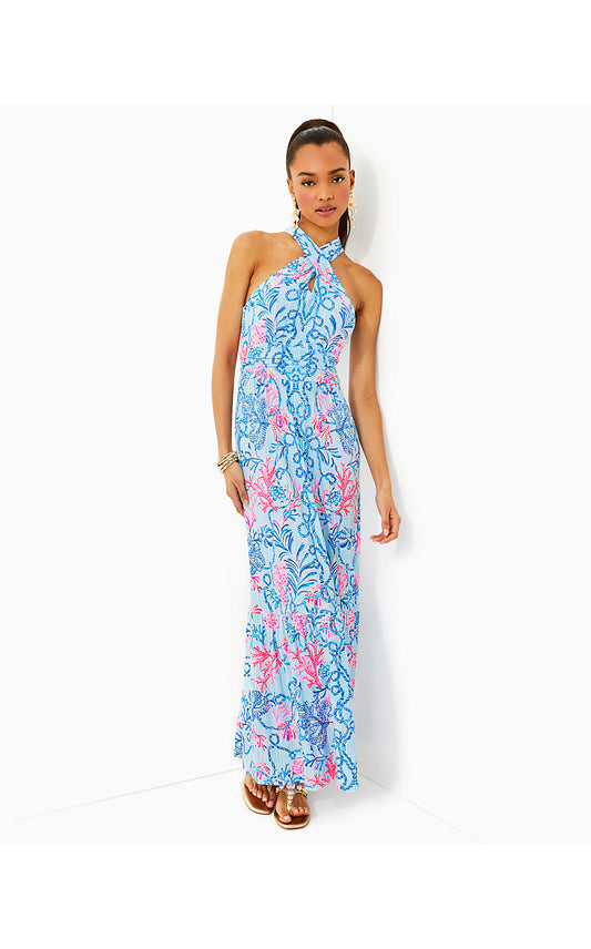 MONTECITO MAXI DRESS - MULTI - NAUT TODAY