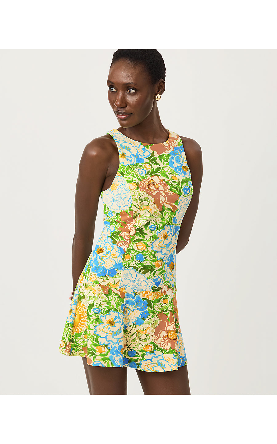 WESTLEY ACTIVE DRESS UPF-RUTABAGA-SYMPEONY