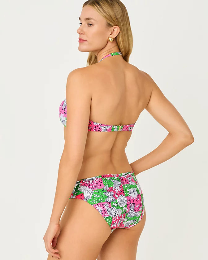 Betie Bikini Bottom Cherry Blossom Pink Lil Chicken Check