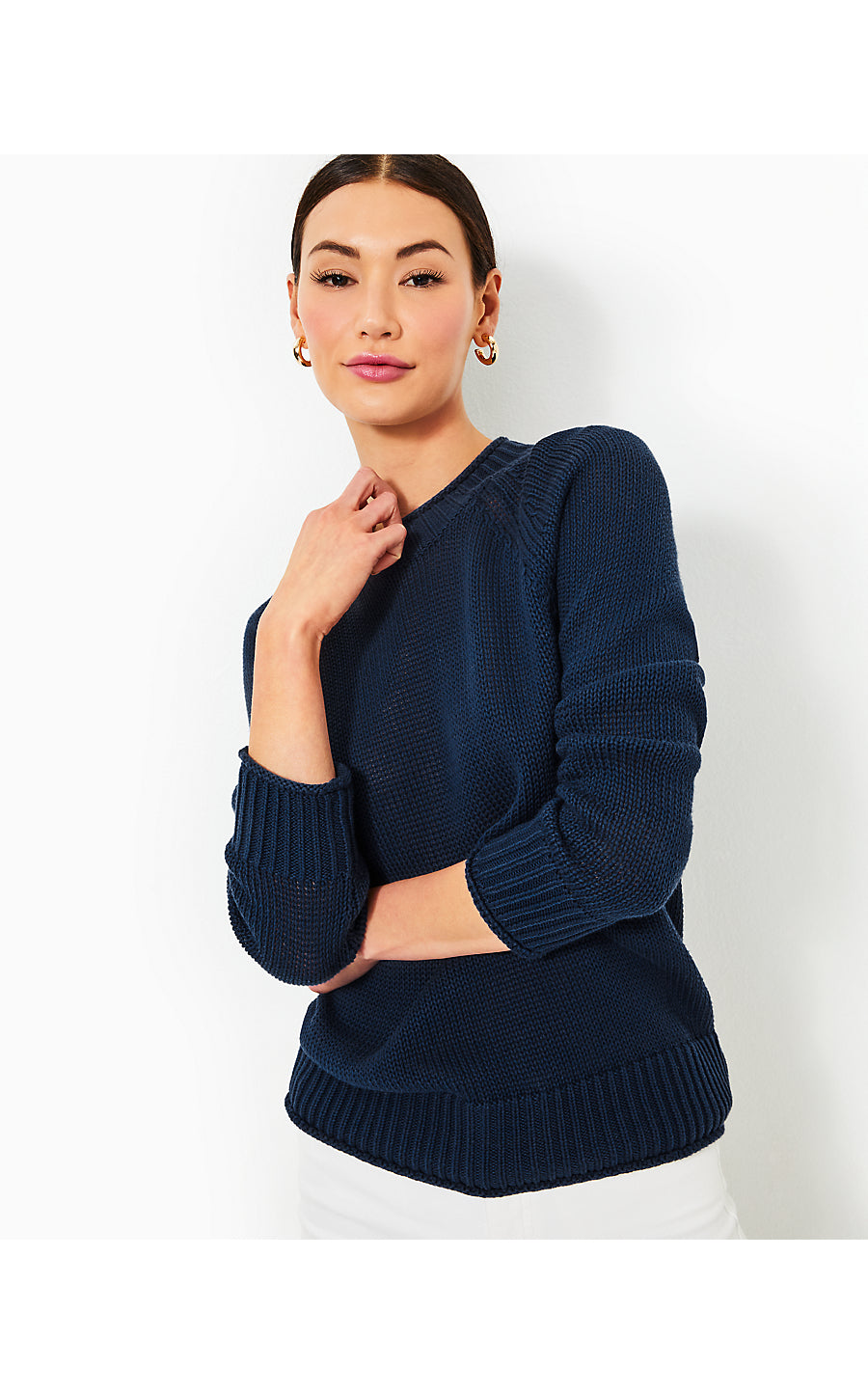 DEBA SWEATER - LOW TIDE NAVY