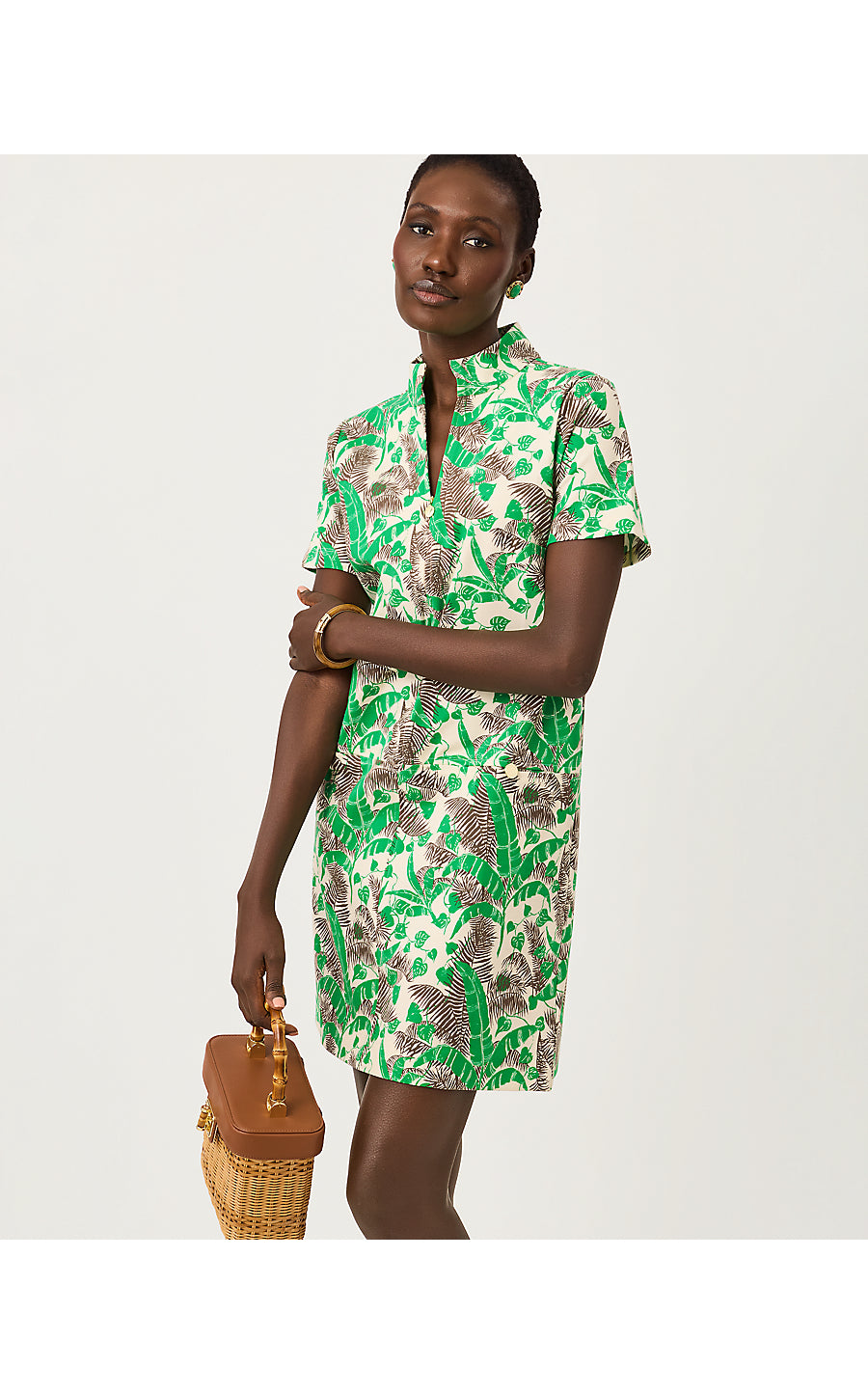 SHORT SLEEVE ROSEE DRESS - VANILLA SPICE - HIDE AND LEAF