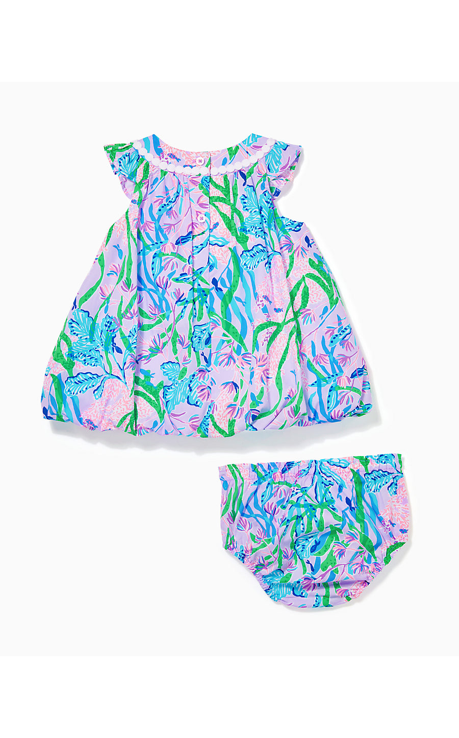 BABY PALOMA BUBBLE DRESS - MULTI - SEACRET ESCAPE