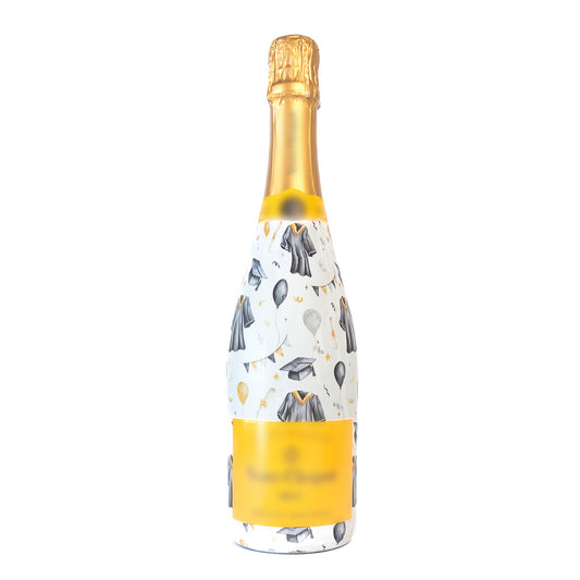 Beau Bottles Black and Gold Graduation