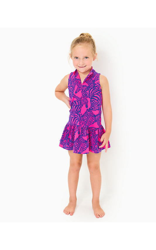 MINI FEDERICA DRESS - PASSION FRUIT PINK - WILD NIGHTS