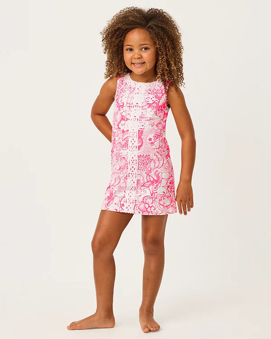 Mini Wister Dress Cherry Blossom Pink Fleur De Lilly