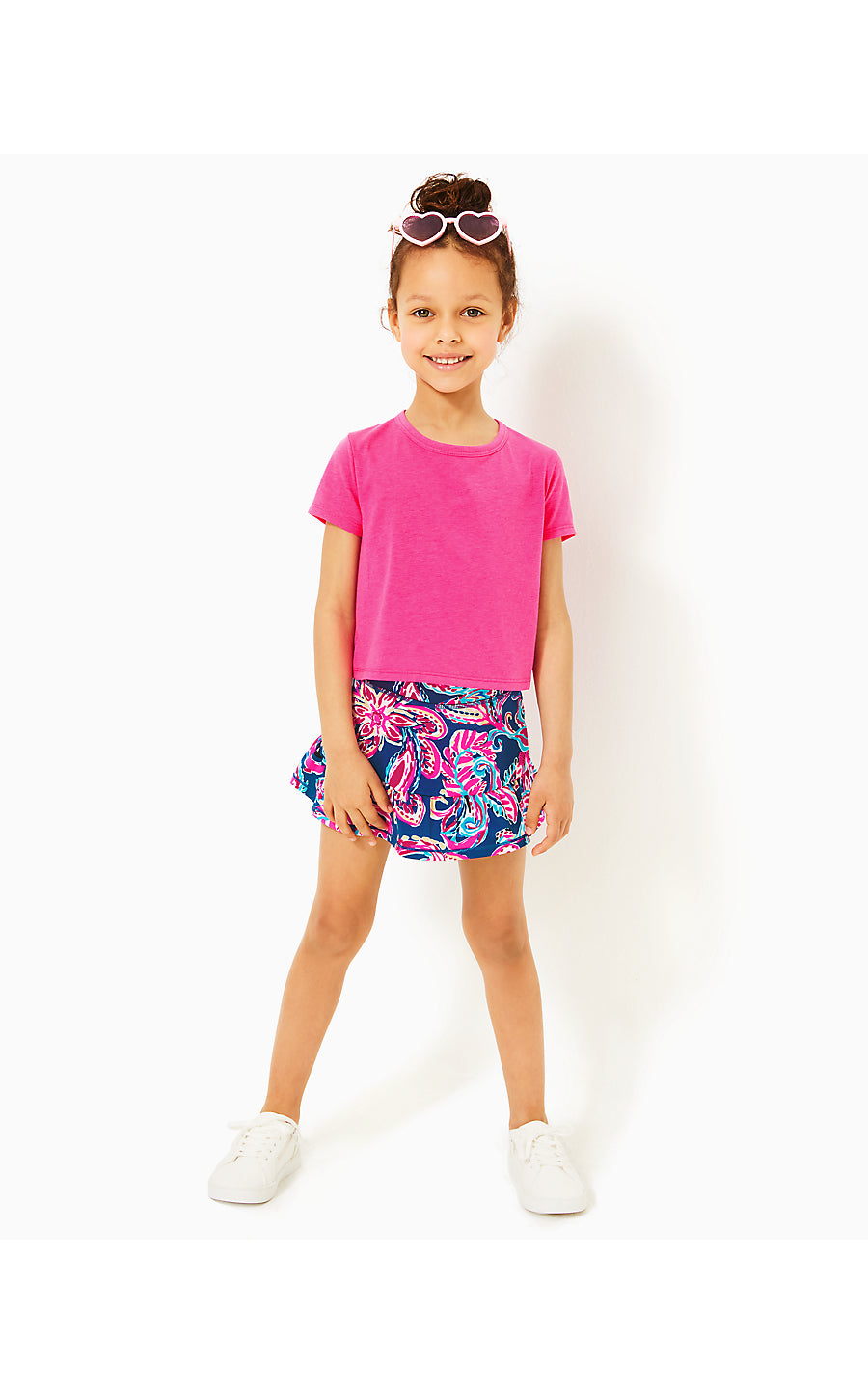 MINI SLICE ACTIVE TEE - PASSION FRUIT PINK