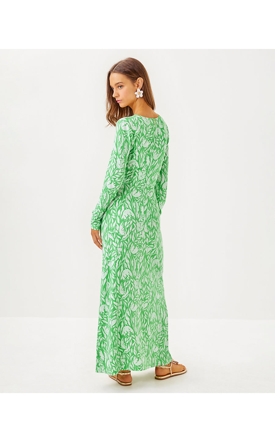 TILLI MAXI DRESS - FAUNA GREEN - TULIP TO TANGO