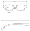 Victoria Neck Hanging Reading Glasses +2.00