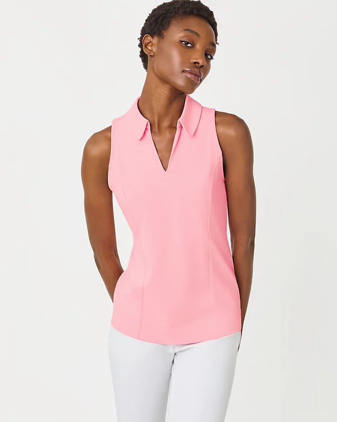 UPF 50+ Luxletic Martina Polo - Conch Shell Pink