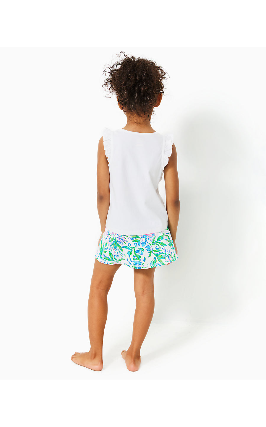 MINI AILA SKORT UPF 50+ - RESORT WHITE - JUST A PINCH