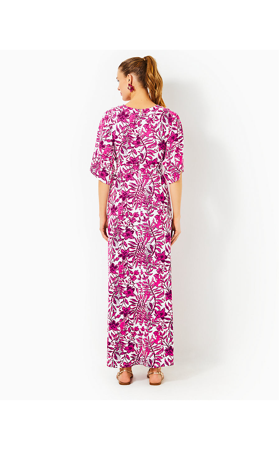 ROSELLE MAXI DRESS - ELDERFLOWER BLOSSOM - LIL ESCAPE PLAN