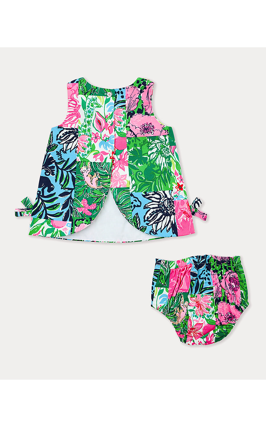 BABY LILLY SHIFT - MULTI - PARTY PUNCH PATCH