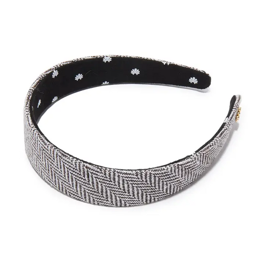 Jet Tweed Bessette Headband