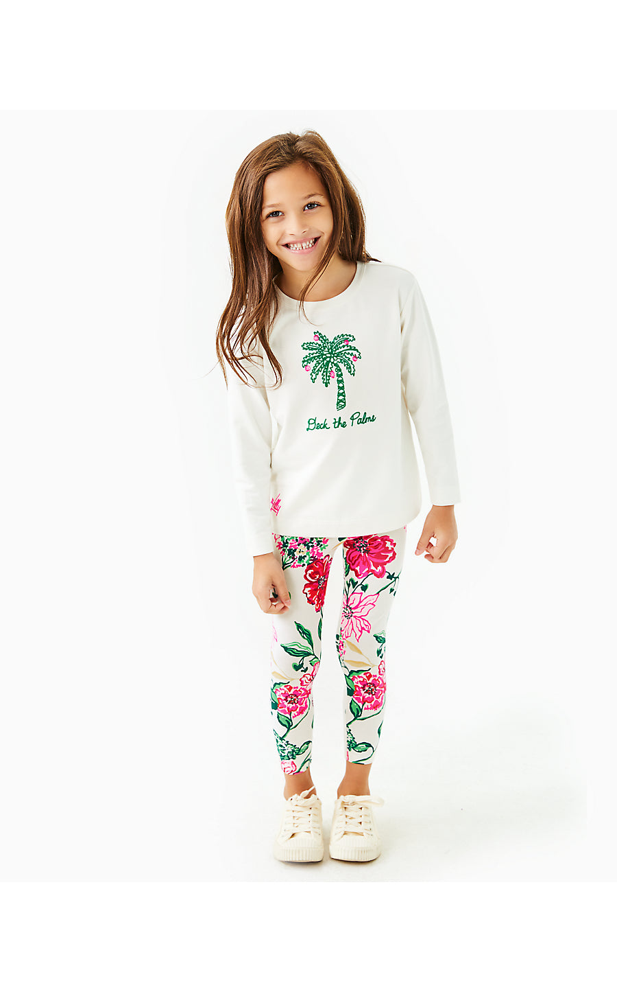 MINI BALLAD SWEATSHIRT - COCONUT - DECK THE PALMS