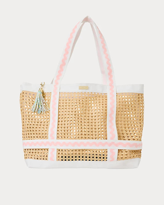 Beach Hat Tote Bag - Multi Lilly Garden Home