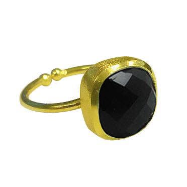 Betty Carré - ASHA RING: Black Onyx